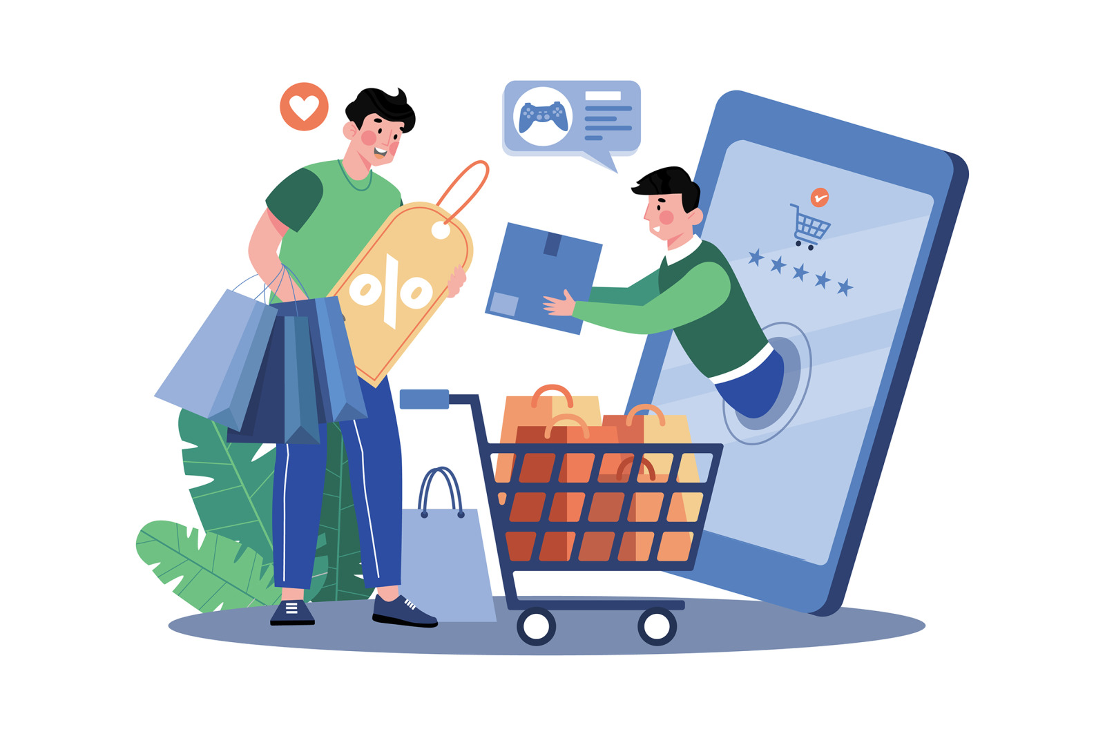 M648_Online Shop Illustration Pack