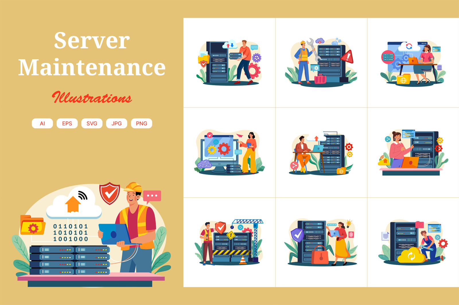 M649_Server Maintenance Illustration Pack