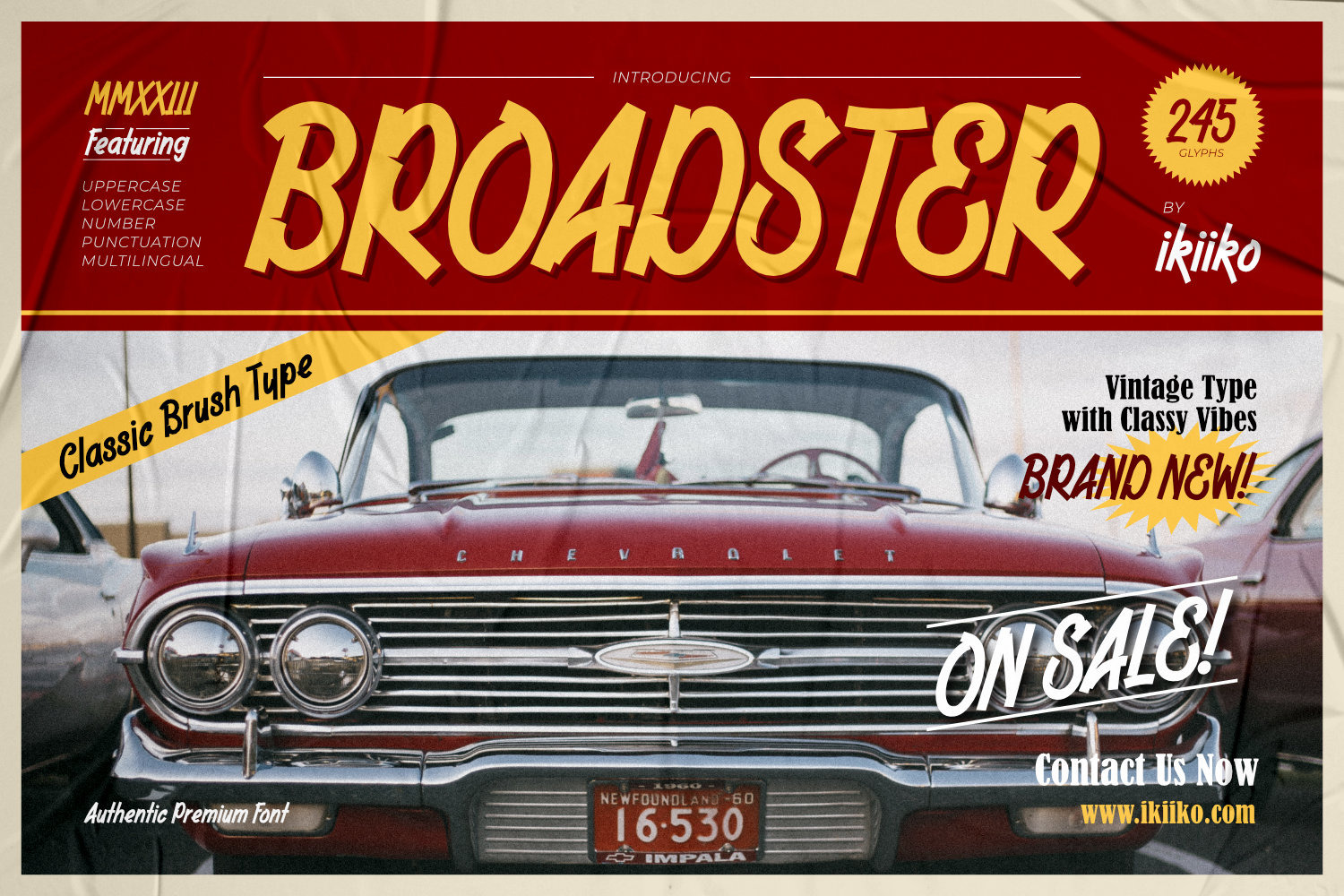 Broadster - Classic Brush Type Broadster - Classic Brush Type