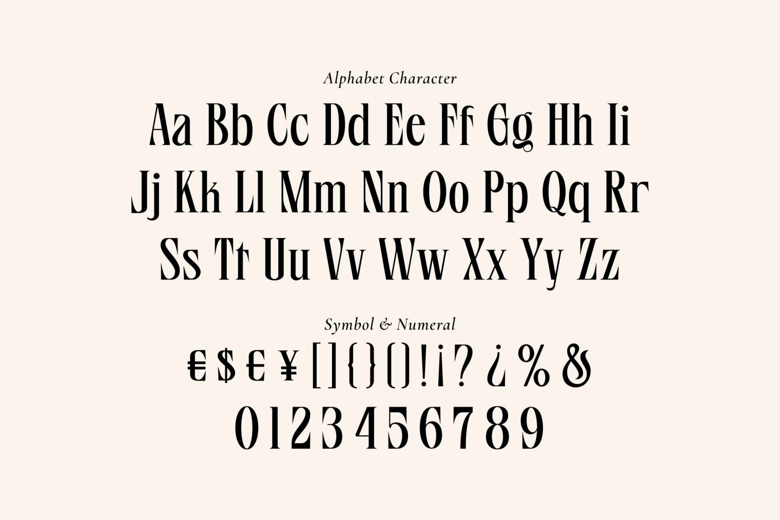 Blinds Audience - Aesthetic Font Blinds Audience - Aesthetic Font