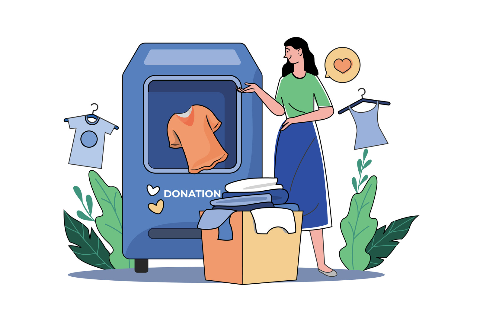 M657_Charity and Donation Illustration Pack