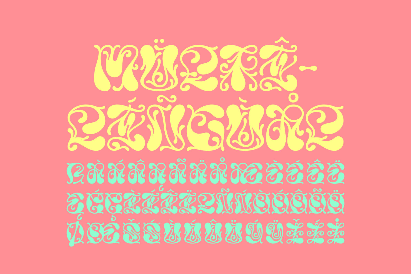 Chewing Gum - Font and Vector Bonus!