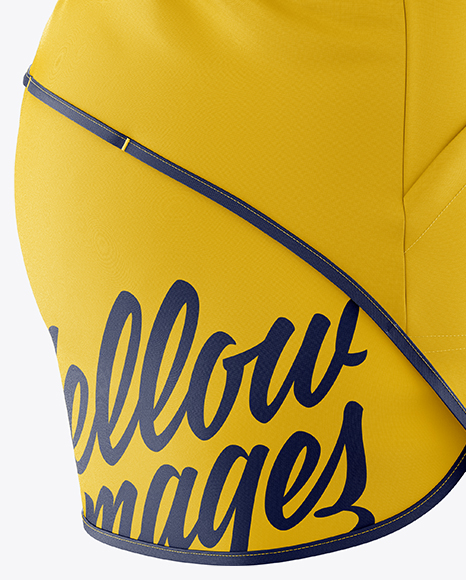 Fitness Shorts Mockup - Side View