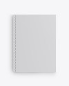 Notebook With Ring Binger Mockup - Top View Notebook With Ring Binger Mockup - Top View