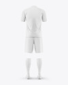 Soccer Kit Mockup - Back View