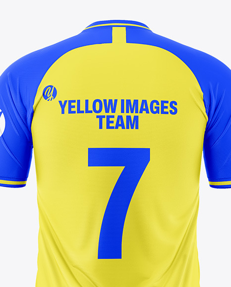 Soccer Kit Mockup - Back View