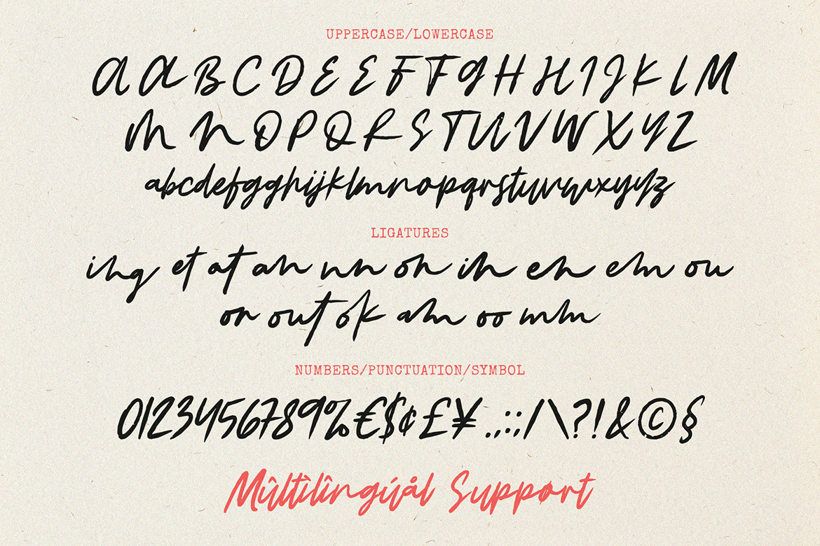 Feminous Font - Elegant Brush Script Feminous Font - Elegant Brush Script