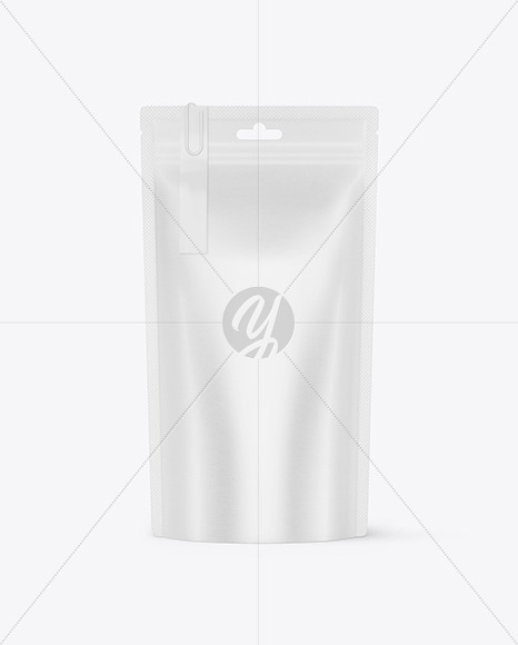 Paper Stand up Pouch Mockup