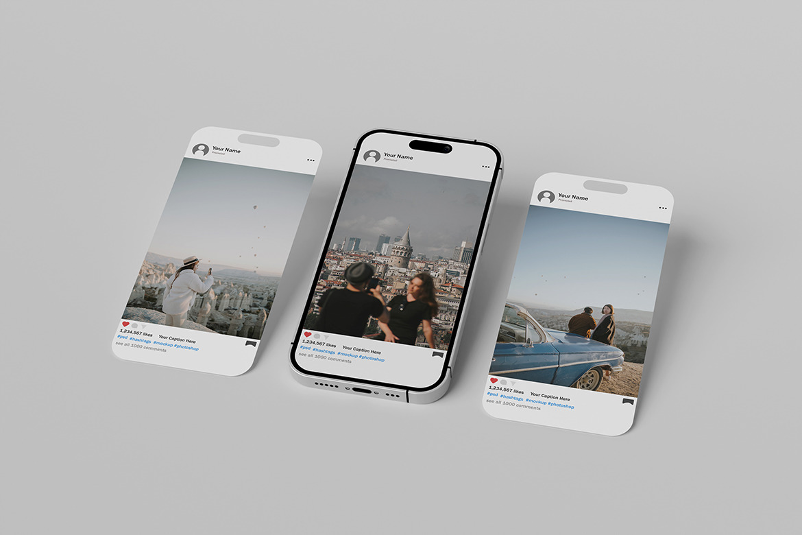Smartphone Screen Mockup Smartphone Screen Mockup