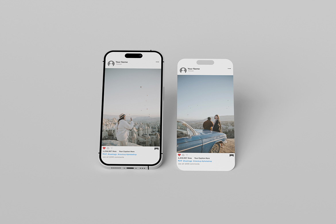 Smartphone Screen Mockup Smartphone Screen Mockup