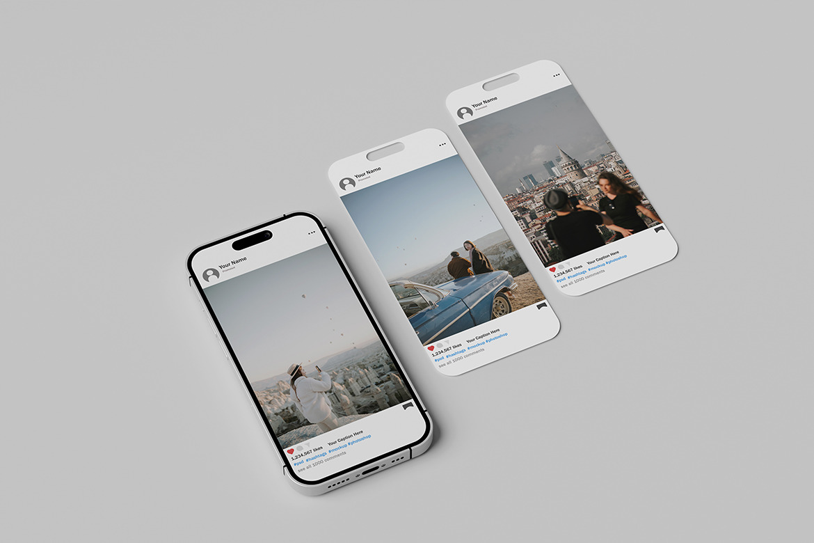 Smartphone Screen Mockup Smartphone Screen Mockup