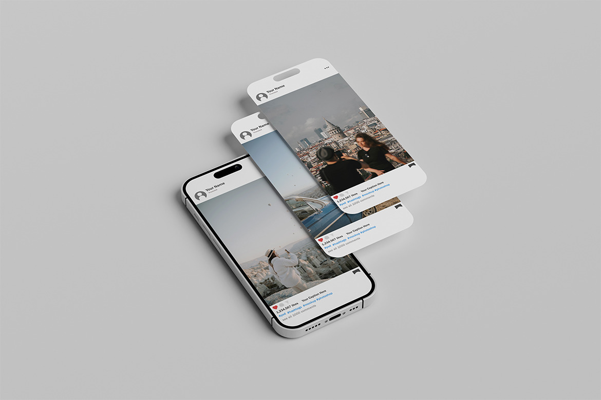 Smartphone Screen Mockup Smartphone Screen Mockup