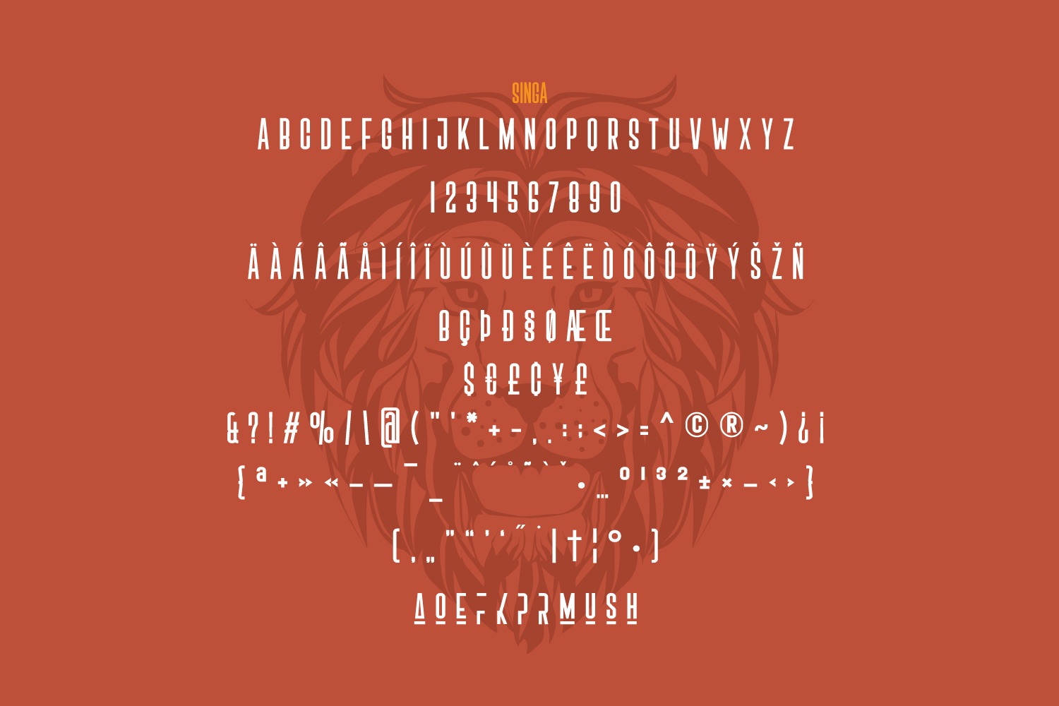 Singa Font