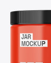 Glossy Jar Mockup