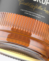Clear Glass Whisky Bottle Mockup