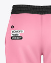 Women's Sport Pants Mockup - Back View