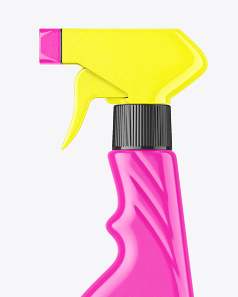 Spray Bottle Mockup