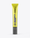 Matte Metallic Cosmetic Tube Mockup