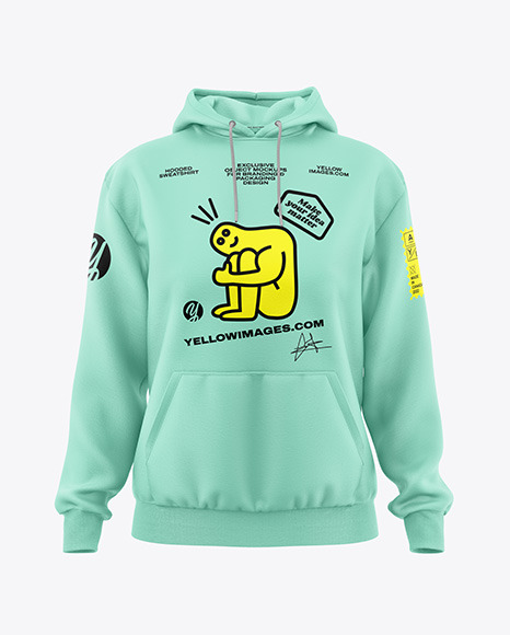 Women’s Hoodie Mockup - Front View