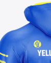 Full-Zip Hoodie Raglan Mockup