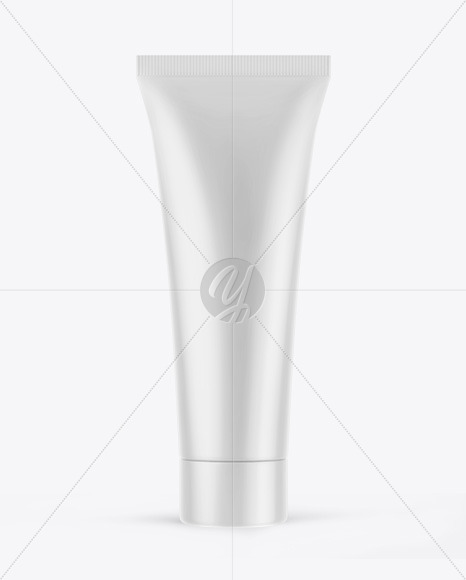 Glossy Cosmetic Tube Mockup