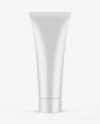 Matte Cosmetic Tube Mockup