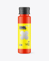 Matte Bottle With Label Mockup