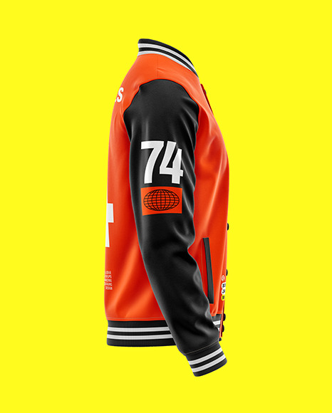 Varsity Jacket Mockup