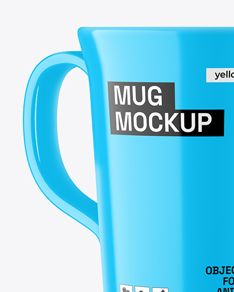 Glossy Mug Mockup