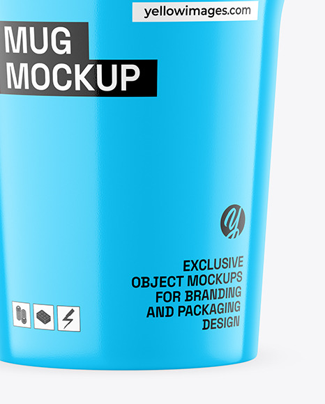 Glossy Mug Mockup