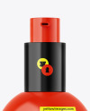 Glossy Bottle W/ Pump Mockup