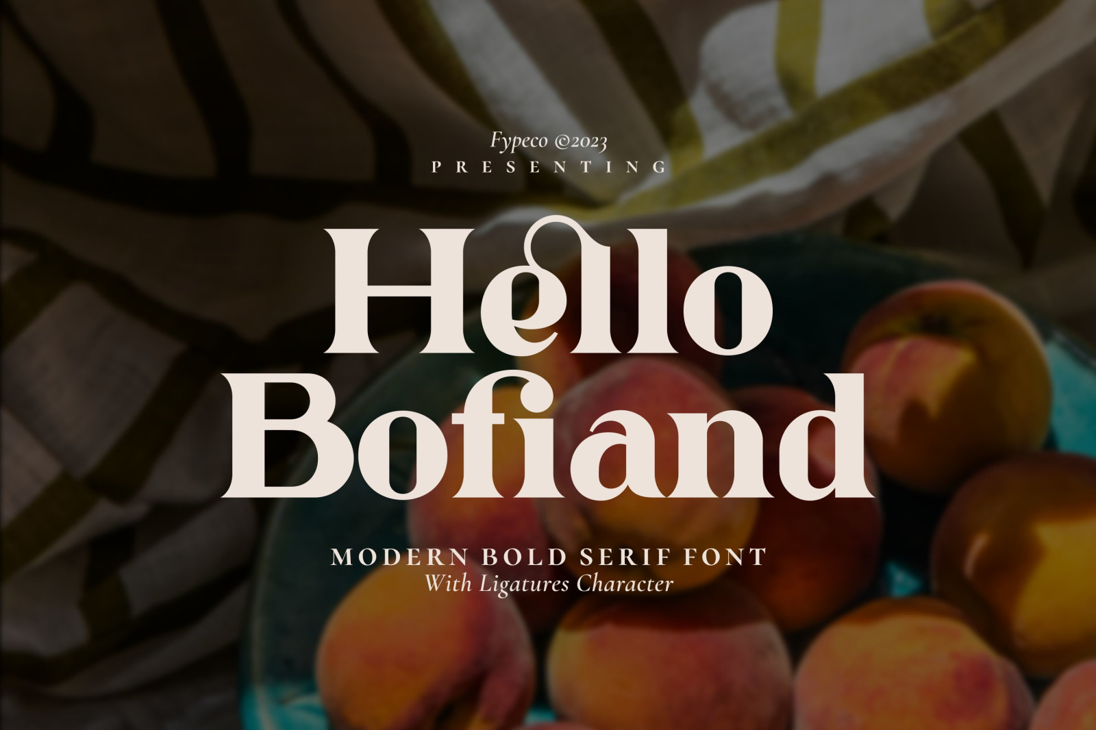 Hello Bofiand - Modern Bold Serif