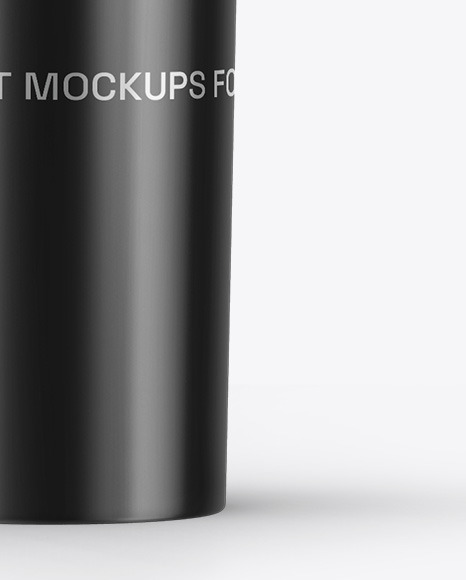 Metallic Cosmetic Tube Mockup