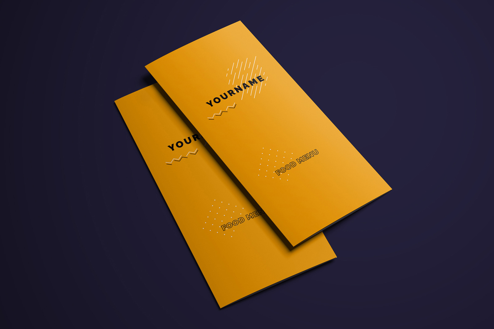 Urban Modern Food Menu Stationery