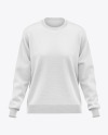 Women's Oversize Sweatshirt Mockup - Front View