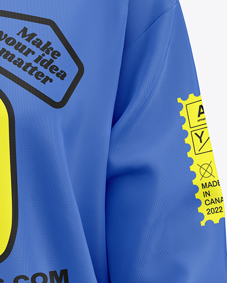 Women's Oversize Sweatshirt Mockup - Front View
