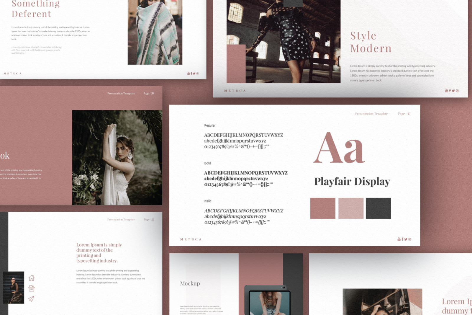 Metuca Powerpoint Template Metuca Powerpoint Template