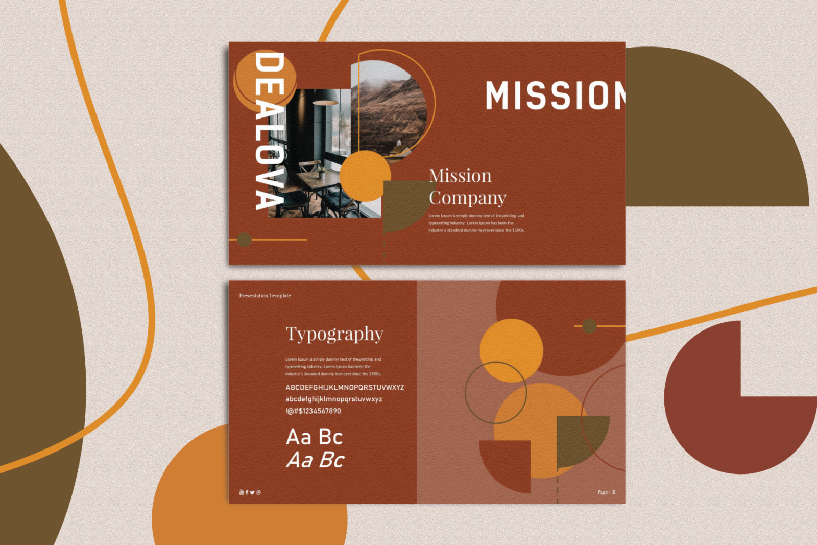 Dealova Powerpoint Template