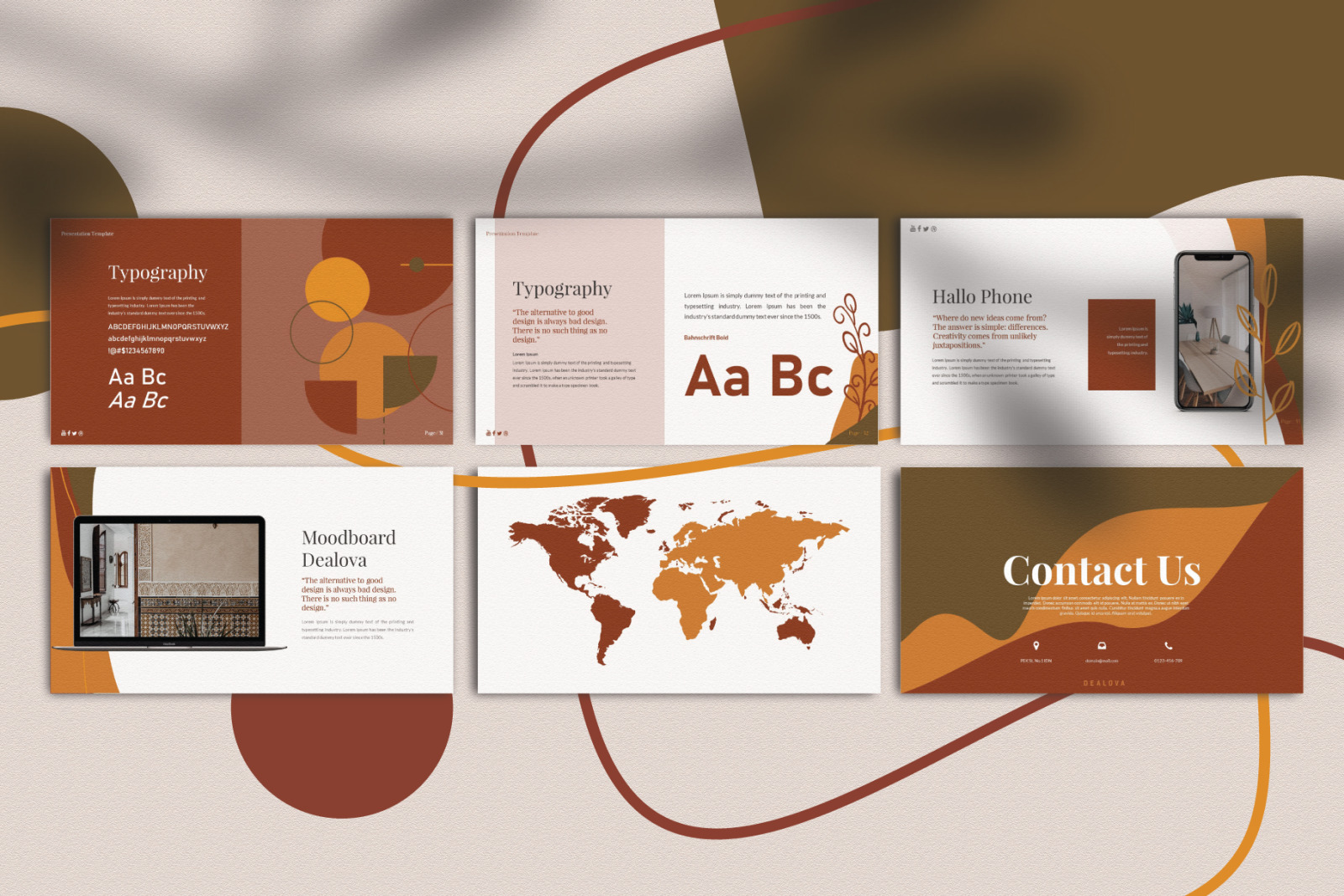 Dealova Keynote Template