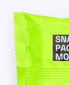 Matte Snack Package Mockup