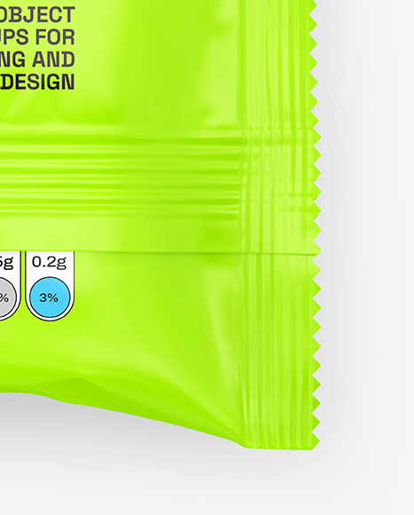 Matte Snack Package Mockup