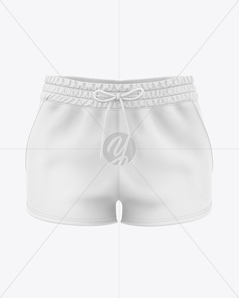 Women's Shorts Mockup - Front View