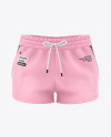 Women's Shorts Mockup - Front View