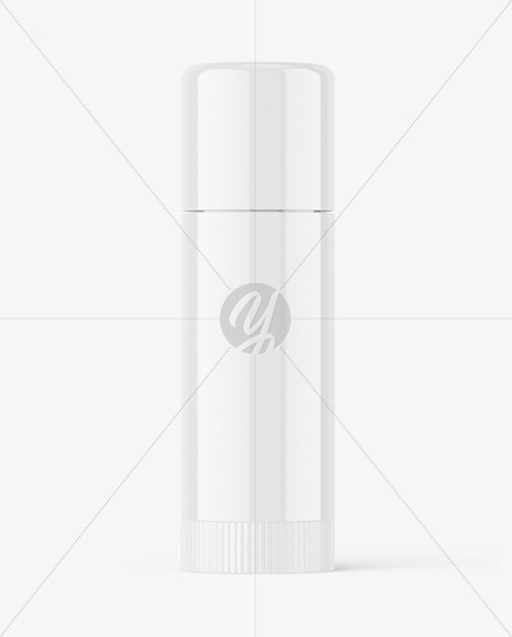 Glossy Stick Bottle Mockup