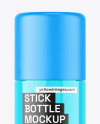 Glossy Stick Bottle Mockup