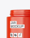 Glossy Jar Mockup