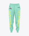 Women's Oversize Pants Mockup - Front View