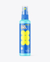 Matte Plastic Spray Bottle Mockup