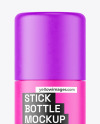 Matte Stick Bottle Mockup