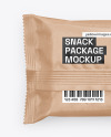 Kraft Snack Package Mockup